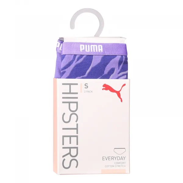 2PACK dámske nohavičky Puma fialové (701228120 002) M