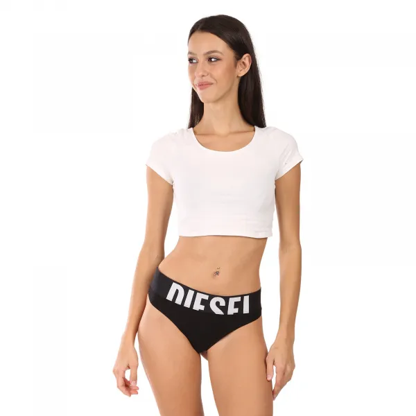 3PACK dámska tangá Diesel čierne (00SE0K-0HMAU-E4101) M
