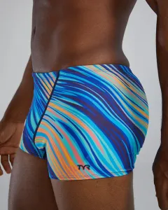 Tyr durafast elite leg boxer riptide blue/orange xs - uk30