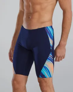 Tyr durafast elite jammer riptidal blue/orange 3xs - uk26