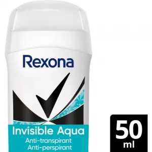 Rexona Invisible Aqua tuhý antiperspirant proti bielym škvrnám 50 ml