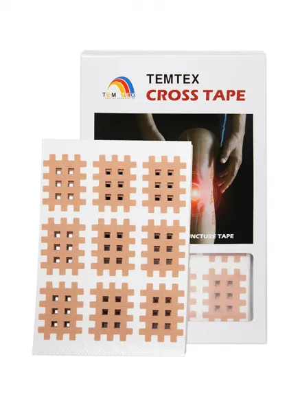 Temtex Cross tape, béžový Rozmery: 2,1 cm x 2,7 cm - 180 ks
