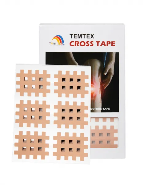 Temtex Cross tape, béžový Rozmery: 2,1 cm x 2,7 cm - 180 ks
