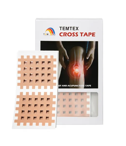 Temtex Cross tape, béžový Rozmery: 2,1 cm x 2,7 cm - 180 ks