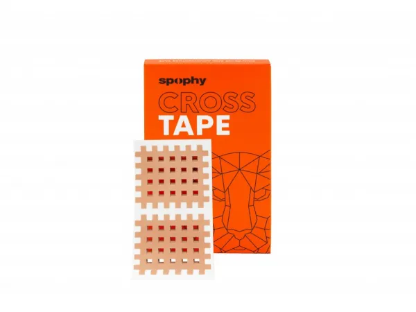 Spophy Cross Tape Rozmery: Typ C, 5,2 cm x 4,4 cm - 40 ks