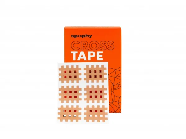 Spophy Cross Tape Rozmery: Typ C, 5,2 cm x 4,4 cm - 40 ks