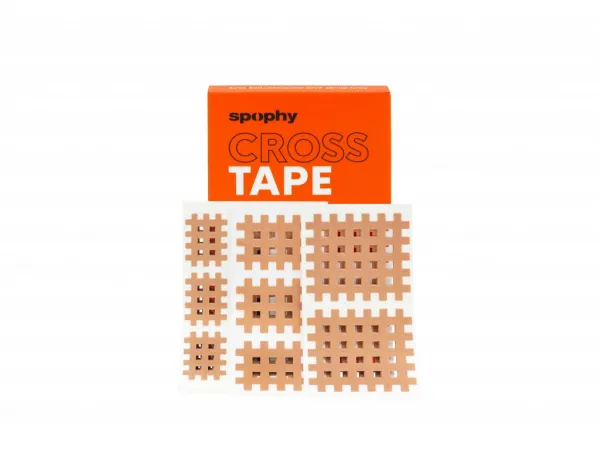 Spophy Cross Tape Rozmery: Typ C, 5,2 cm x 4,4 cm - 40 ks