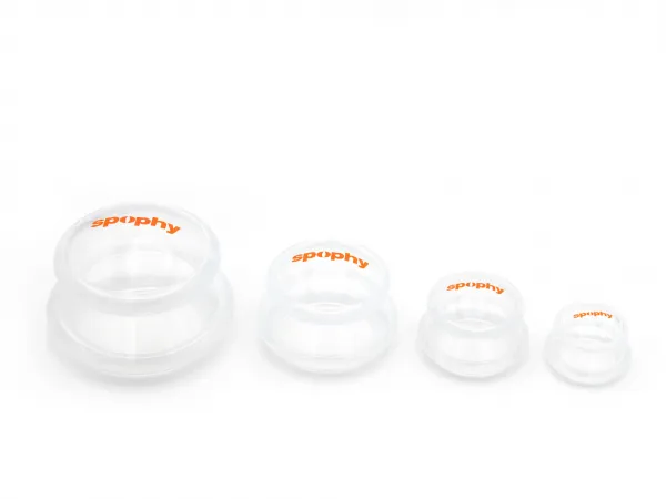 Spophy Cupping Set, sada silikonových banek