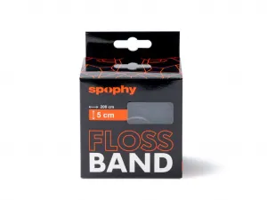 Spophy Flossband čierna 5 cm x 2 m