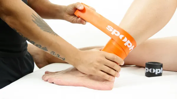 Spophy Flossband oranžová 5 cm x 2 m