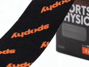 Spophy Kinesiology Tape Black, tejpovacia páska čierna, 5 cm x 5 m