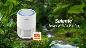 Salente MaxClean, inteligentná čistička vzduchu, WiFi Tuya SmartLife, biela