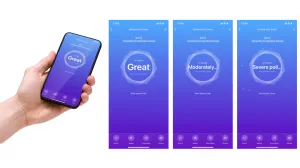 Salente MaxClean, inteligentná čistička vzduchu, WiFi Tuya SmartLife, biela