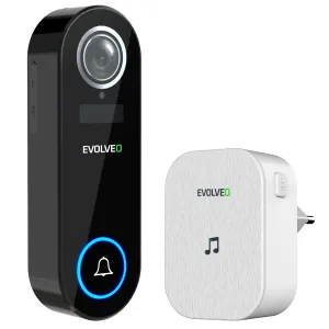 EVOLVEO Ringo DB2 - bezdrôtový chytrý videozvonek + zvonek do zásuvky