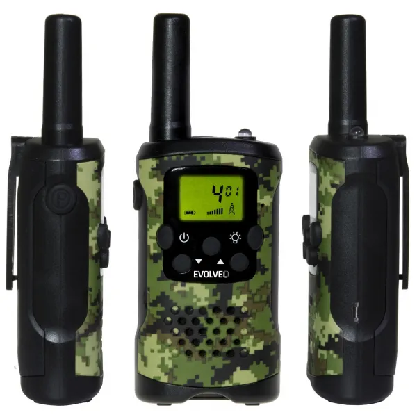 EVOLVEO FreeTalk XM2-2, sada 2 vysielačiek bez dobíjacej základne