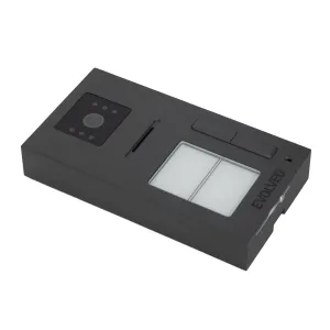 EVOLVEO DoorPhone AP2-2 káblový videotelefón pre dva byty s aplikáciou, čierny