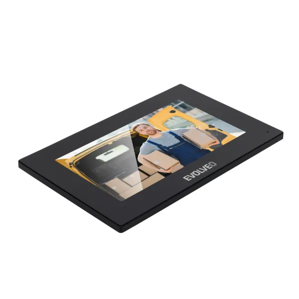 EVOLVEO DoorPhone AP1- 2 drôtový videotelefón s aplikáciou čierny
