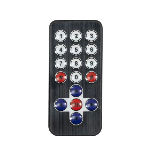 EVOLVEO DoorPhone AP2-2 káblový videotelefón pre dva byty s aplikáciou, čierny