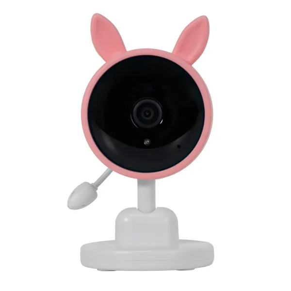 EVOLVEO Baby Monitor N3, LCD displej, IR přísvit, růžová