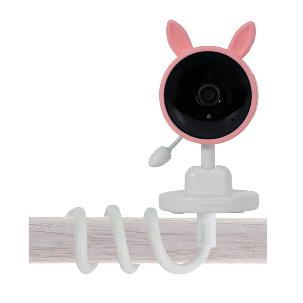 EVOLVEO Baby Monitor N3, LCD displej, IR přísvit, růžová