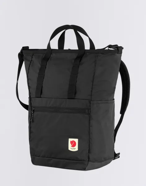 Fjällräven High Coast Taška na rameno a batoh Black 23 L
