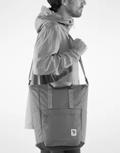 Fjällräven High Coast Taška na rameno a batoh Black 23 L
