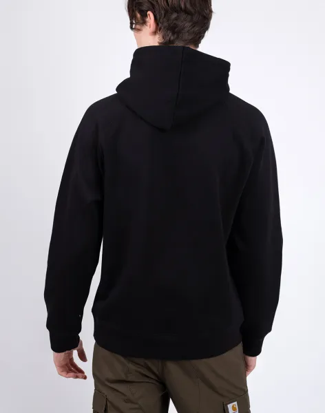 Carhartt WIP Hooded Chase Sweat "Black Gold" (I033661-00FXX)