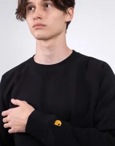 Carhartt WIP Chase Sweat "Black Gold" (I033660-00FXX)