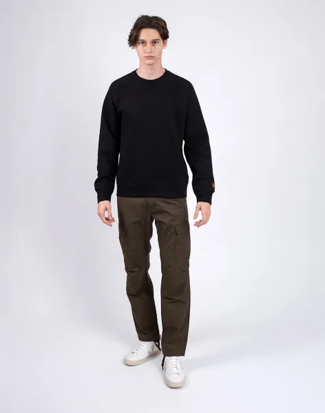 Carhartt WIP Chase Sweat "Black Gold" (I033660-00FXX)