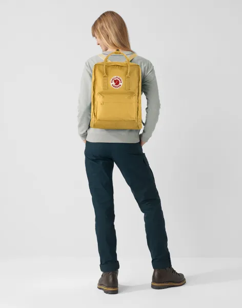Fjällräven Kånken Ruksak Ochre 16 L