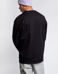 Carhartt WIP L/S American Script T-Shirt "Black" (I029955-89XX)