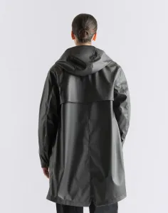 Herschel Supply Long Classic Rain Jacket Women's Black L