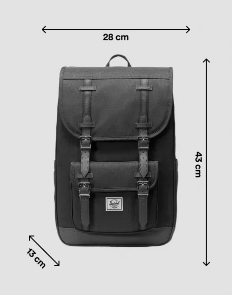Herschel Supply Little America Mid-Volume Black