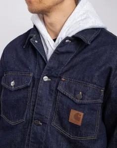 Carhartt WIP Lincoln Shirt Jac Blue rinsed M