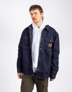 Carhartt WIP Lincoln Shirt Jac Blue rinsed M