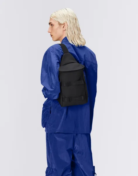 Rains Trail Sling Bag 01 Black