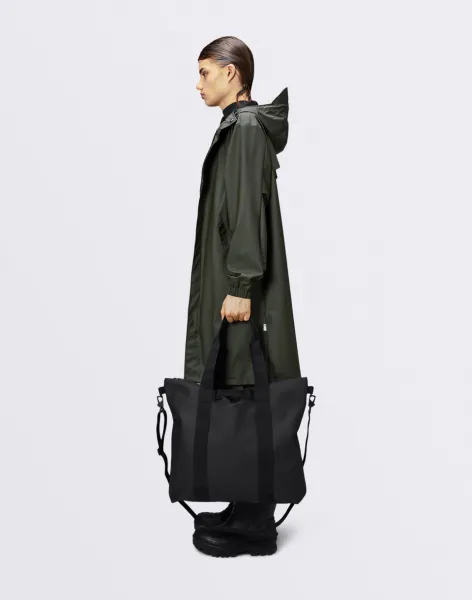 Rains Tote Bag 01 Black