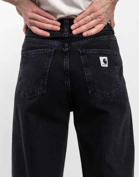 Carhartt WIP Jane Pant W Heavy Stone Wash "Black" (I030497-8960)