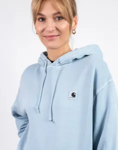 Carhartt WIP Nelson Hooded Sweatshirt W "Dusty Ice" (I032741-2BSGD)