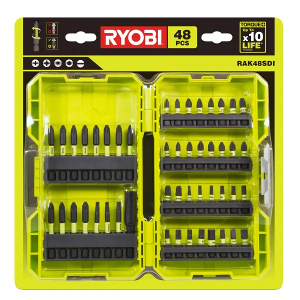 Sada vŕtacích a skrutkovacích bitov RYOBI RAK38SDD RY5132003303