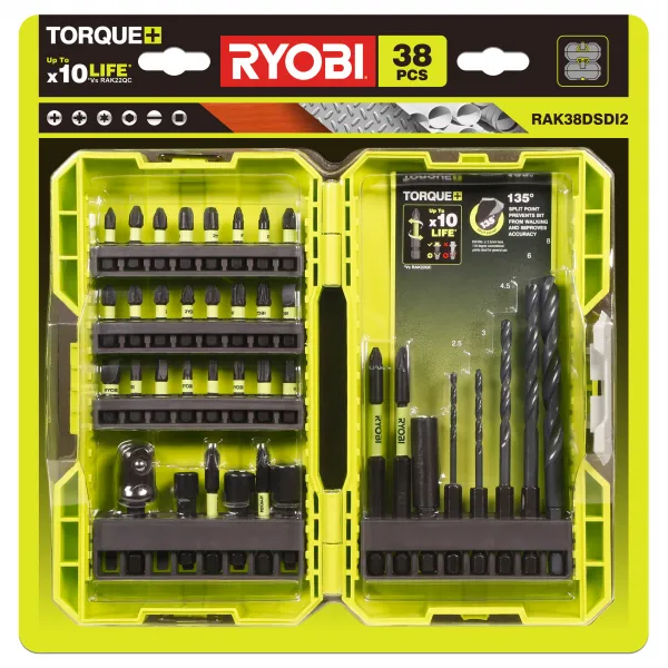 Sada skrutkovacích bitov RYOBI RAK38DSDI2 RY5132004388