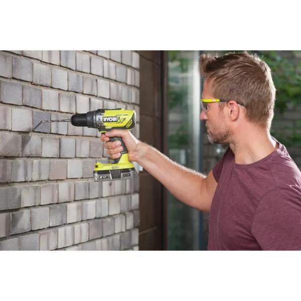 AKU príklepová vŕtačka RYOBI R18PD3-242S RY5133003820