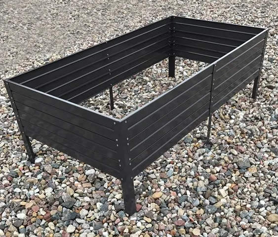 Vyvýšený záhon 150x75 cm, lakovaný, pozinkovaný GU4294643