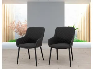 Záhradné kreslo PARIS LIKA-TEX antracit, luxusné DPMG22-S1-365A