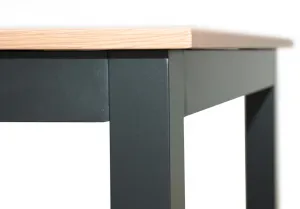 Doppler EXPERT WOOD, svetlý antracit, barové stoličky, 4+1