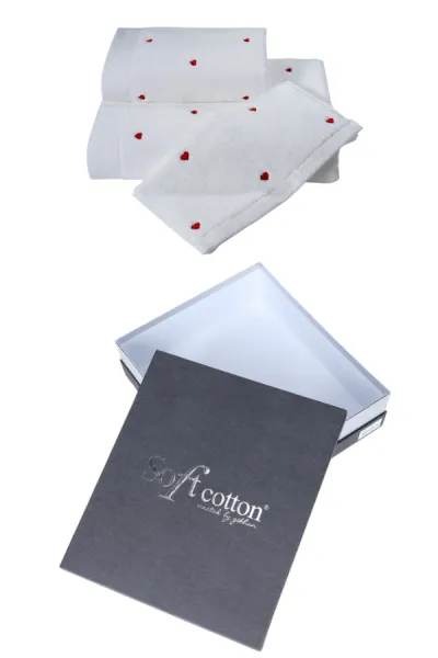 Soft Cotton Darčekové balenie uterákov a osušiek MICRO LOVE