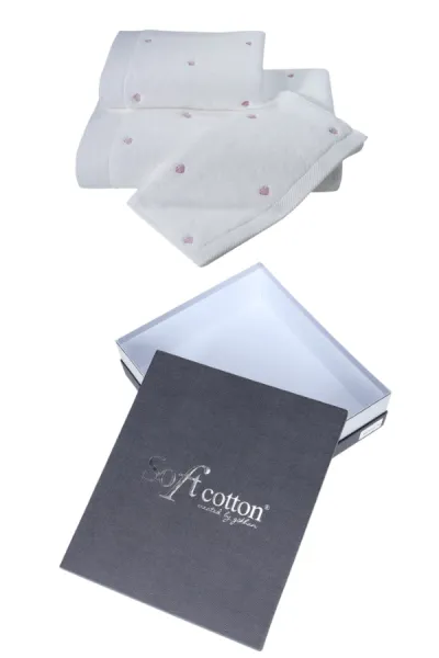 Soft Cotton Darčekové balenie uterákov a osušiek MICRO LOVE