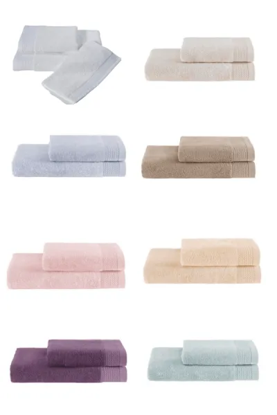 Soft Cotton Sada uterák a osuška BAMBOO