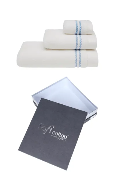 Soft Cotton Darčeková sada uterákov a osušiek CHAINE