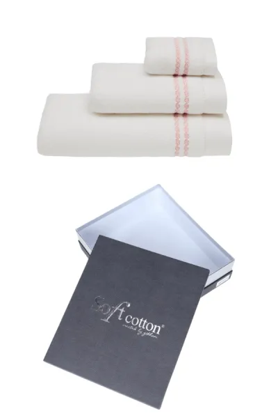 Soft Cotton Darčeková sada uterákov a osušiek CHAINE